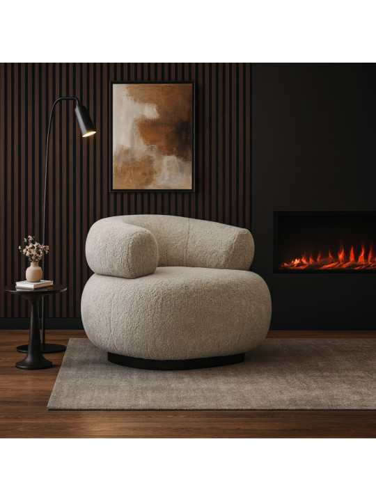Բազկաթոռ HOBEL MOON LIGHT CAPPUCCINO KUZU 2  (1) 