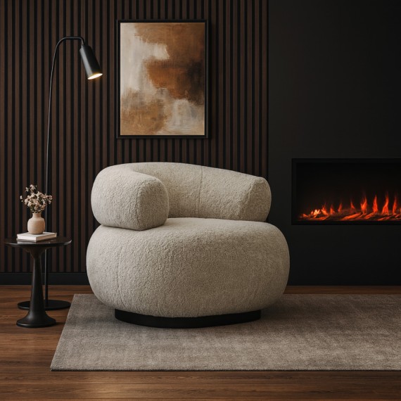 Բազկաթոռ HOBEL MOON LIGHT CAPPUCCINO KUZU 2  (1) 
