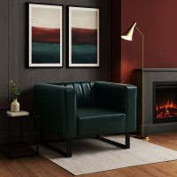Armchair HOBEL POLO 1 STR F/R GREEN PHANTOM 20 (2) 