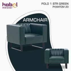 Кресло HOBEL POLO 1 F/R GREEN PHANTOM 20 (2) 