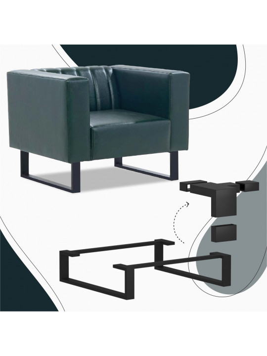 Բազկաթոռ HOBEL POLO 1 F/R GREEN PHANTOM 20 (2) 