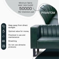Armchair HOBEL POLO 1 STR F/R GREEN PHANTOM 20 (2) 