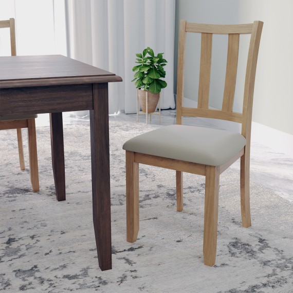 Стул HOBEL SALOME NATURAL/LEONARDO 3 (1) 