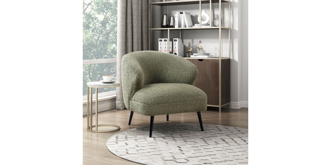 Բազկաթոռ HOMELEGANCE SAMARA 1250F4S GREEN (1) 