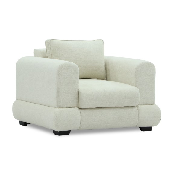 Armchair HOBEL SIDNEY PLUS 1 F/R CREAM BEATTO 1065 (1) 