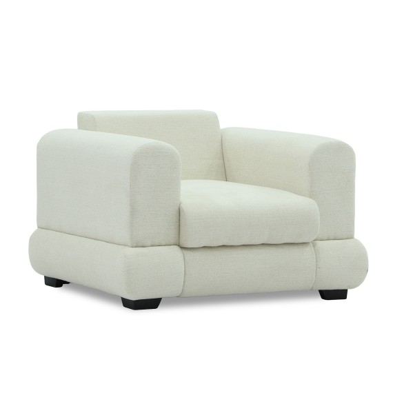 Armchair HOBEL SIDNEY PLUS 1 F/R CREAM BEATTO 1065 (1) 
