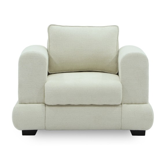 Armchair HOBEL SIDNEY PLUS 1 F/R CREAM BEATTO 1065 (1) 