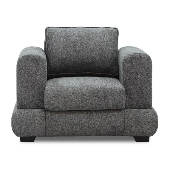Кресло HOBEL SIDNEY PLUS 1 F/R DARK GREY BEATTO 1079 (1) 