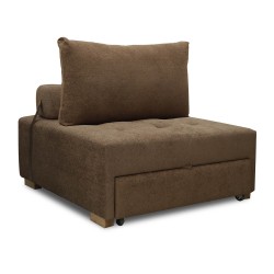 Кресло HOBEL SOFI WOOD BROWN BUKLE 27/1 (2) 
