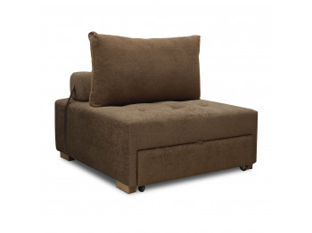 Armchair HOBEL SOFI WOOD BROWN BUKLE 27/1 (2) 