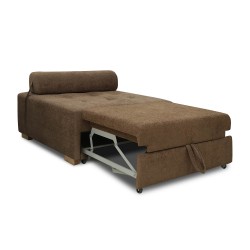 Кресло HOBEL SOFI WOOD BROWN BUKLE 27/1 (2) 