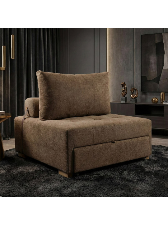 Բազկաթոռ HOBEL SOFI WOOD BROWN BUKLE 27/1 (2) 