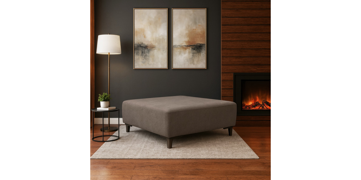 Armchair HOBEL SOLO POUFIK BROWN SCANDI 6 (1) 