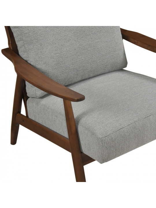 Բազկաթոռ HOMELEGANCE TORIN 1056GY-1 GREY (1) 