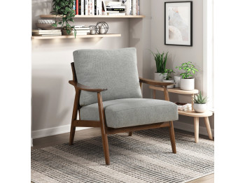 Кресло HOMELEGANCE TORIN 1056GY-1 GREY (1) 