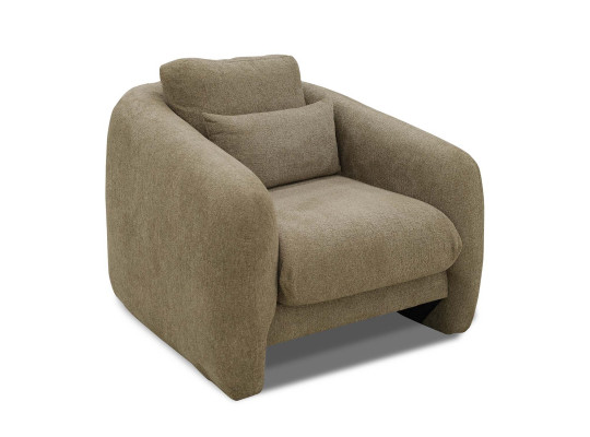Armchair HOBEL CHILI 1 DARK CREAM BEATTO 1015 (1) 