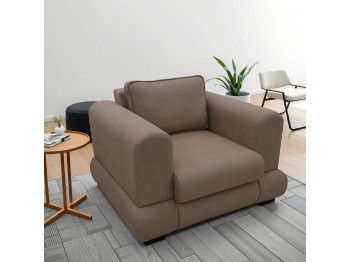 Кресло HOBEL SIDNEY PLUS 1 STR F/Z LIGHT BROWN BUKLE 5 (1) 