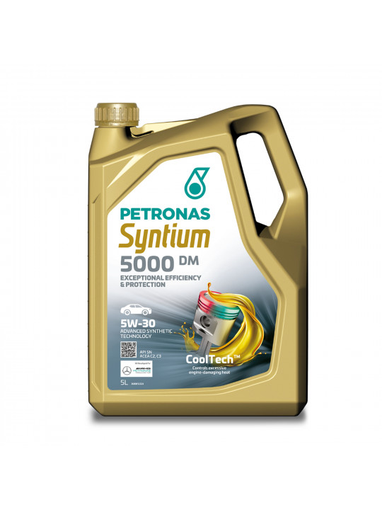 Масло моторное PETRONAS SYNTIUM 5000 XS 5W-30 5L (70660M12EU)