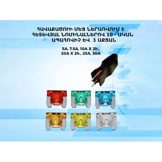 Ավտո աքսեսուարներ AVS FUSES FC267 (780484) 