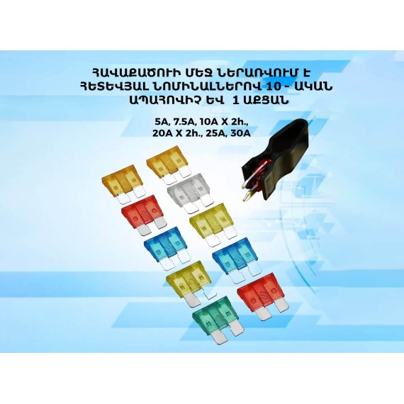 Ավտո աքսեսուարներ AVS FUSES FC270 (437349) 