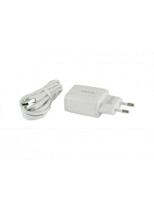 Power adapter BOROFONE  BA37A FOR ANDROID (716088-342)