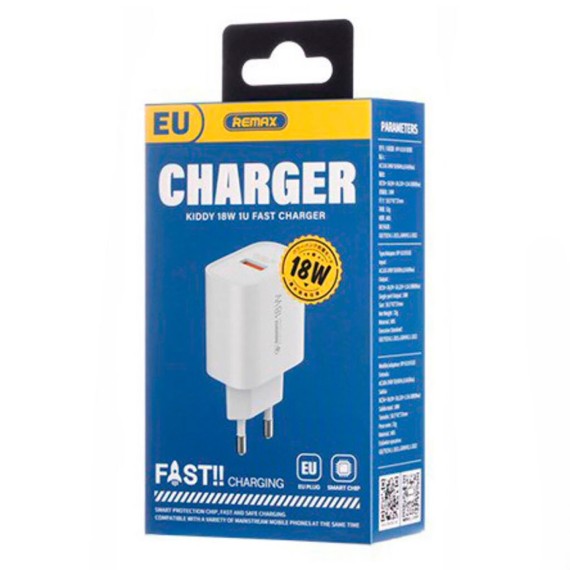 Power adapter REMAX RP-U119 18W (213208) 