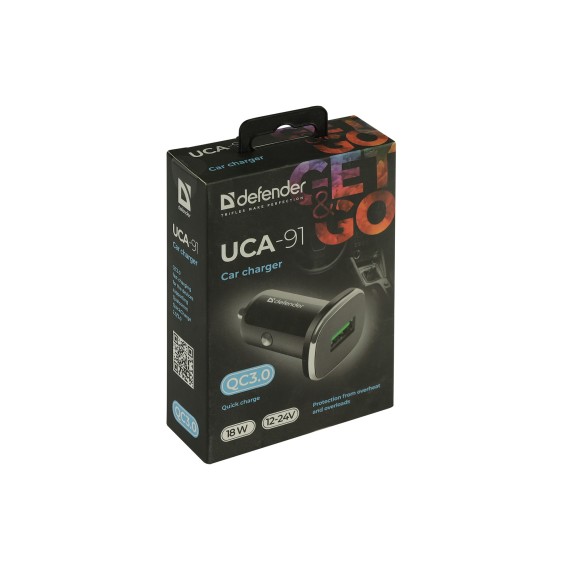 Автомобильные зарядные устроиства DEFENDER UCA-91 (838306-63)
