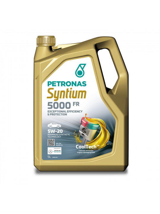 Շարժիչի յուղ PETRONAS SYNTIUM 5000 FR 5W-20 5L (70265M12EU)