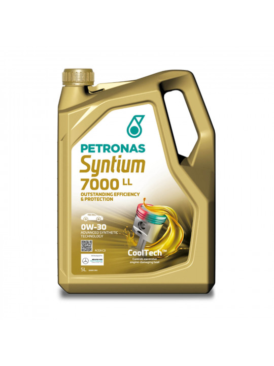 Масло моторное PETRONAS SYNTIUM 7000 LL 0W-30 5L (70720M12EU)