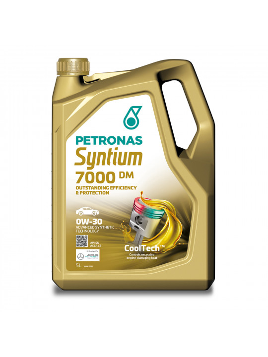 Масло моторное  PETRONAS SYNTIUM 7000 DM 0W-30 5L (70662M12EU)