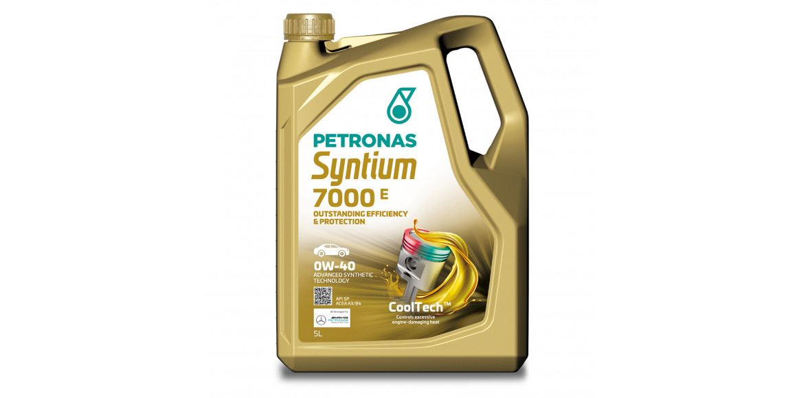 Շարժիչի յուղ PETRONAS SYNTIUM 7000 0W-40 5L (70001M12EU)