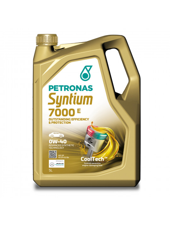 Масло моторное  PETRONAS SYNTIUM 7000 0W-40 5L (70001M12EU)