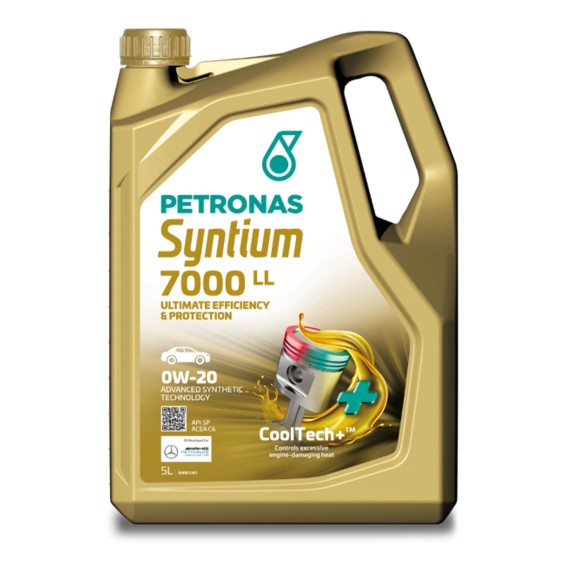 Շարժիչի յուղ PETRONAS SYNTIUM 7000 LL 0W-20 5L (70719M12EU)