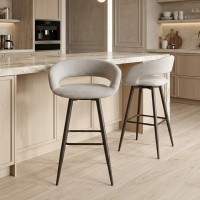 Барный стул MAMADOMA BARNY-R 900 ЧЕРНЫЙ/GREY LUX b22 