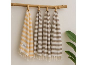 Լոգանքի սրբիչ KOOPMAN 170X90CM COTTON HAMMAM (A35821820)