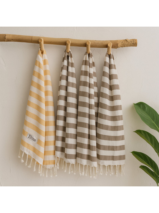 Банное полотенце KOOPMAN 170X90CM COTTON HAMMAM (A35821820)