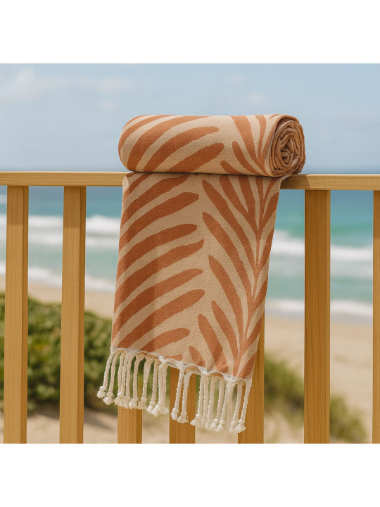 Bathroom towel KOOPMAN 170X90CM HAMMAM 2ASS DES (A35841920)
