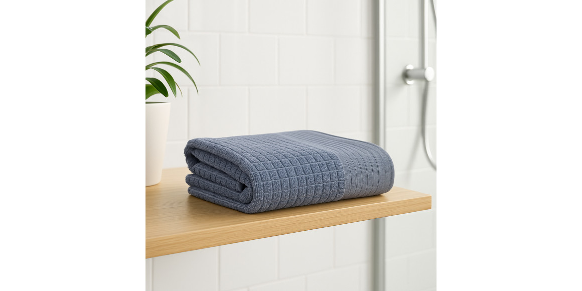 Банное полотенце RESTFUL DUSTY BLUE 500GSM 100X150 
