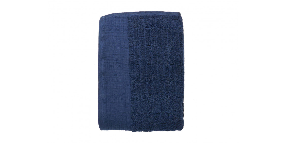 Bathroom towel RESTFUL NAVY BLUE PEONY 500GSM 70X140 