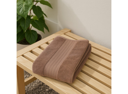 Լոգանքի սրբիչ RESTFUL TRUFFLE 450GSM 100X150 GLENVER (621248)