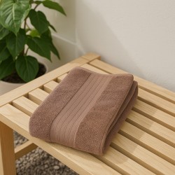 Банное полотенце RESTFUL TRUFFLE 450GSM 70X140 GLENVER (621200)