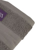 Bathroom towel VETEXUS VDS 380GSM 70x140 GREY (250297) 