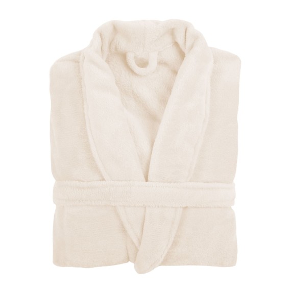 Bathrobe TISECO 3446IVORY COSY MICROFLANNEL S/M 