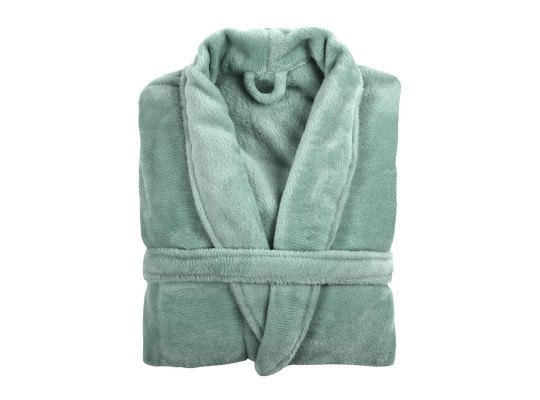 Bathrobe TISECO 3447GREENSAGE COSY MICROFLANNEL L/XL 