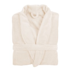 Bathrobe TISECO 3447IVORY COSY MICROFLANNEL L/XL 