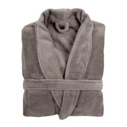 Bathrobe TISECO 3447TAUPE COSY MICROFLANNEL L/XL 