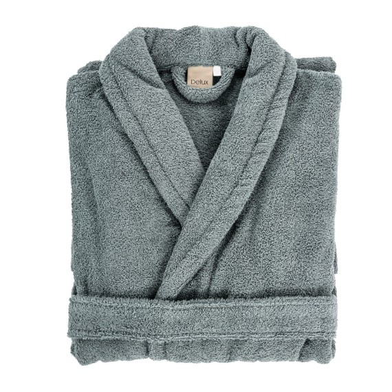 Bathrobe TISECO 3520GREY DELUX S/M 