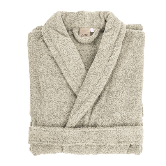 Bathrobe TISECO 3520SAND DELUX S/M 