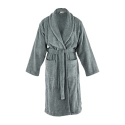 Bathrobe TISECO 3521GREY DELUX L/XL 