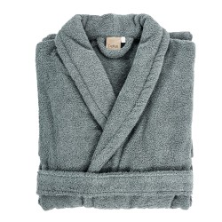 Bathrobe TISECO 3521GREY DELUX L/XL 